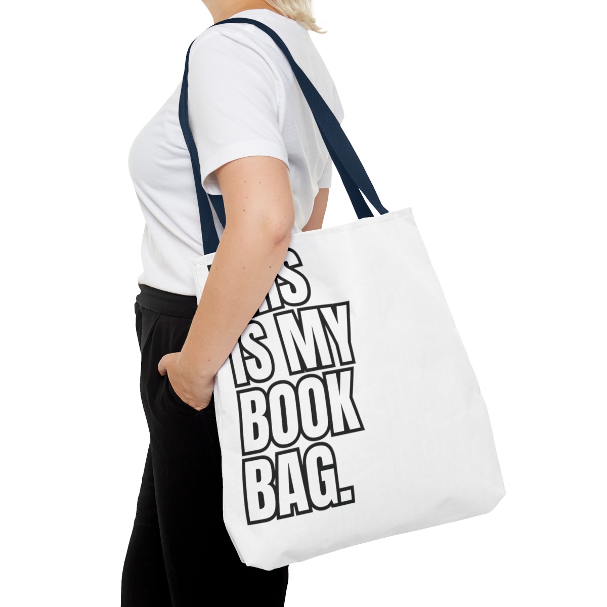 This is My Book Bag- Tote Bag - Image 9