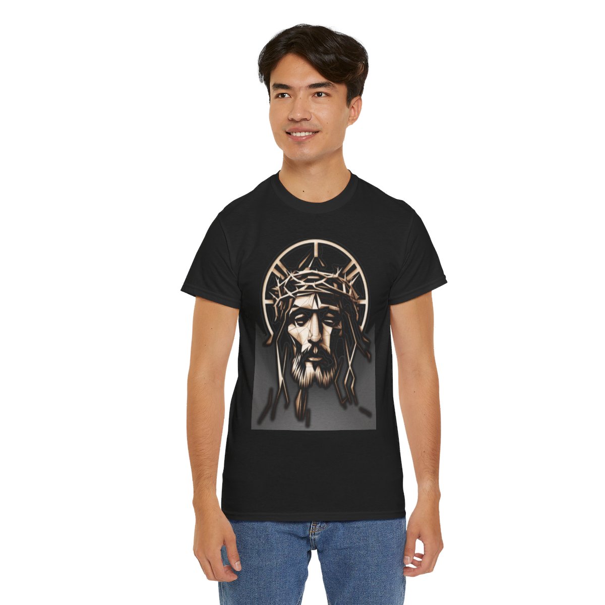 Jesus - Unisex Heavy Cotton Tee - Image 6