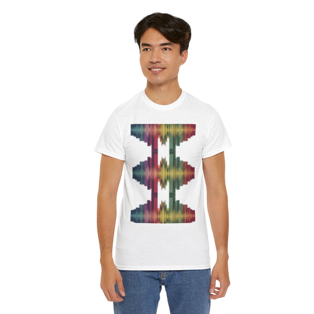 Soundwaves - Unisex Heavy Cotton Tee - Image 6