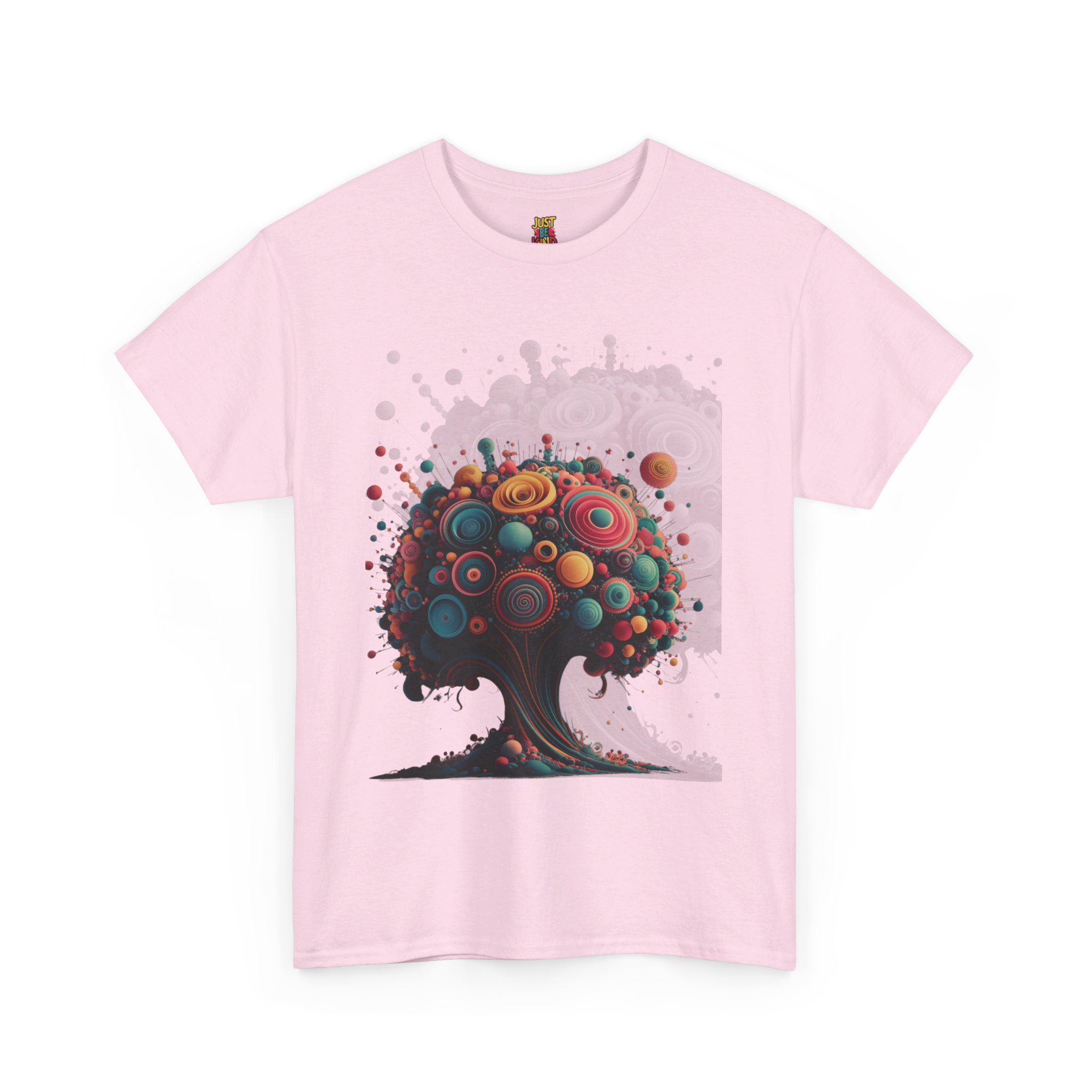 Swirling Abstract Tree - Unisex Heavy Cotton Tee - Image 9