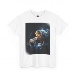 Lion and Lamb - Unisex Heavy Cotton Tee