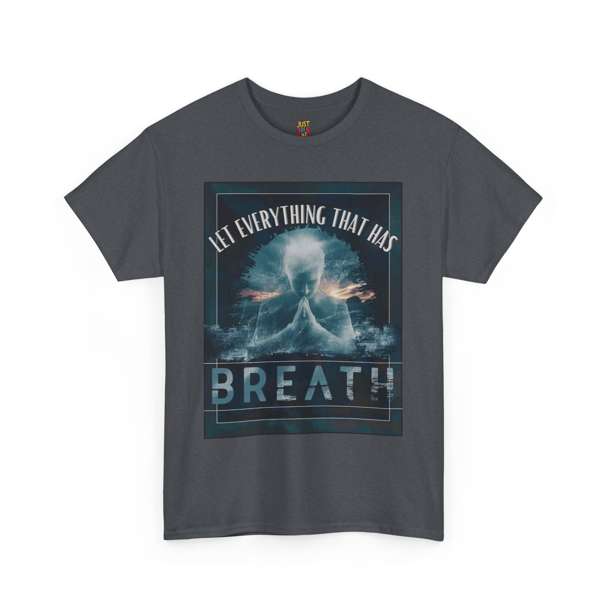 Let Everything That Has Breath (2 sided) - Unisex Heavy Cotton Tee - Image 10