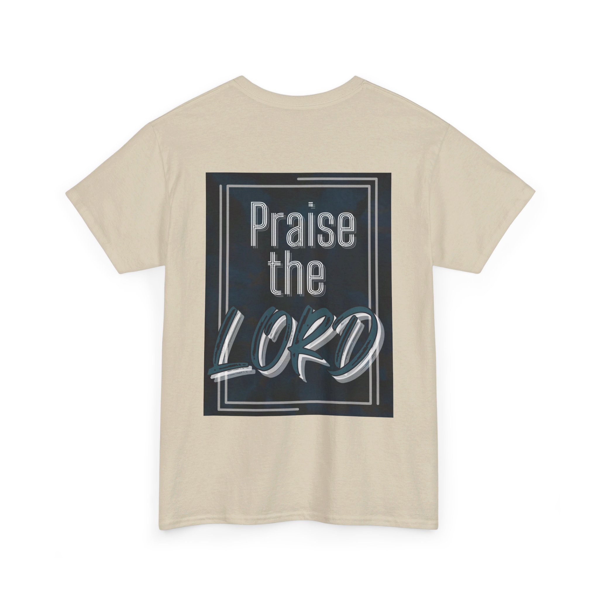 Let Everything That Has Breath (2 sided) - Unisex Heavy Cotton Tee - Image 2