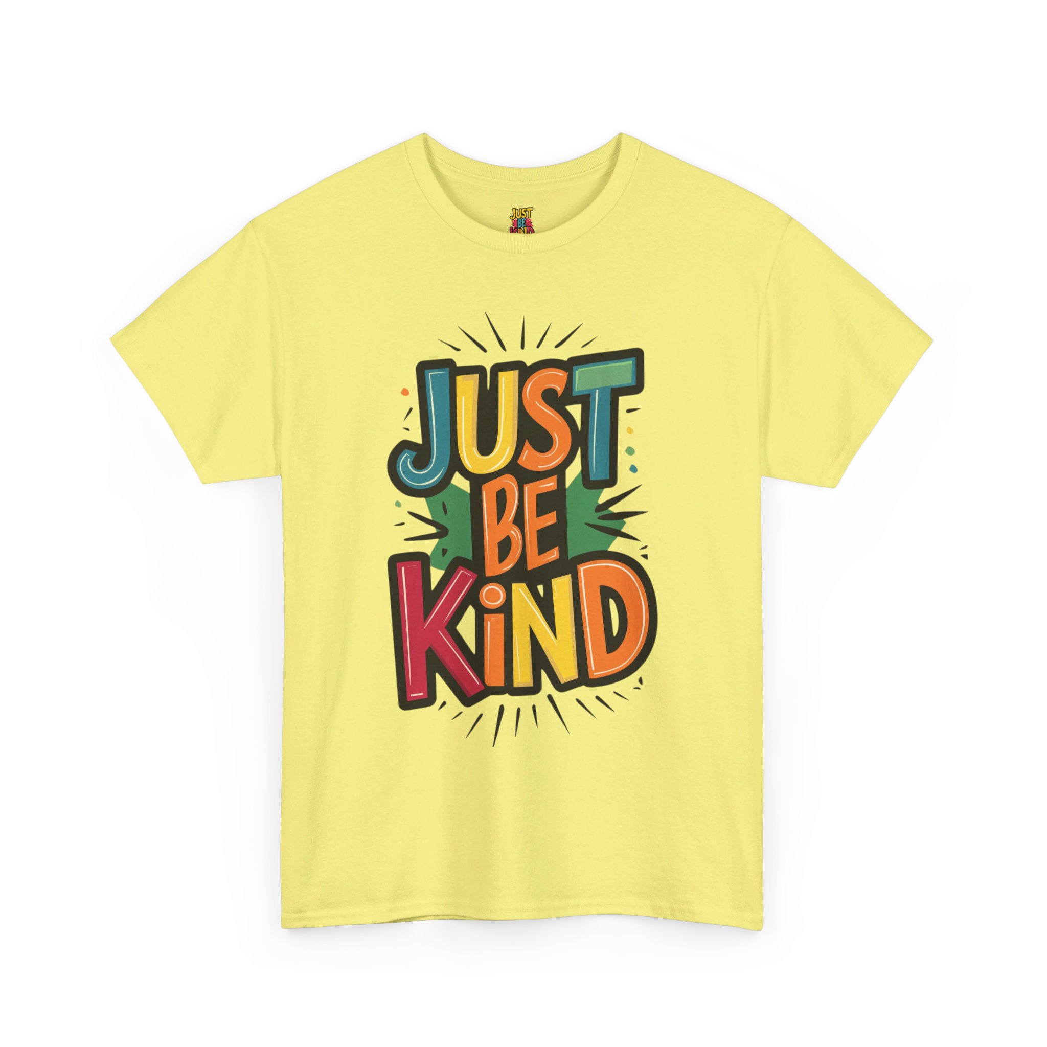 Just Be Kind - Unisex Heavy Cotton Tee - Image 8