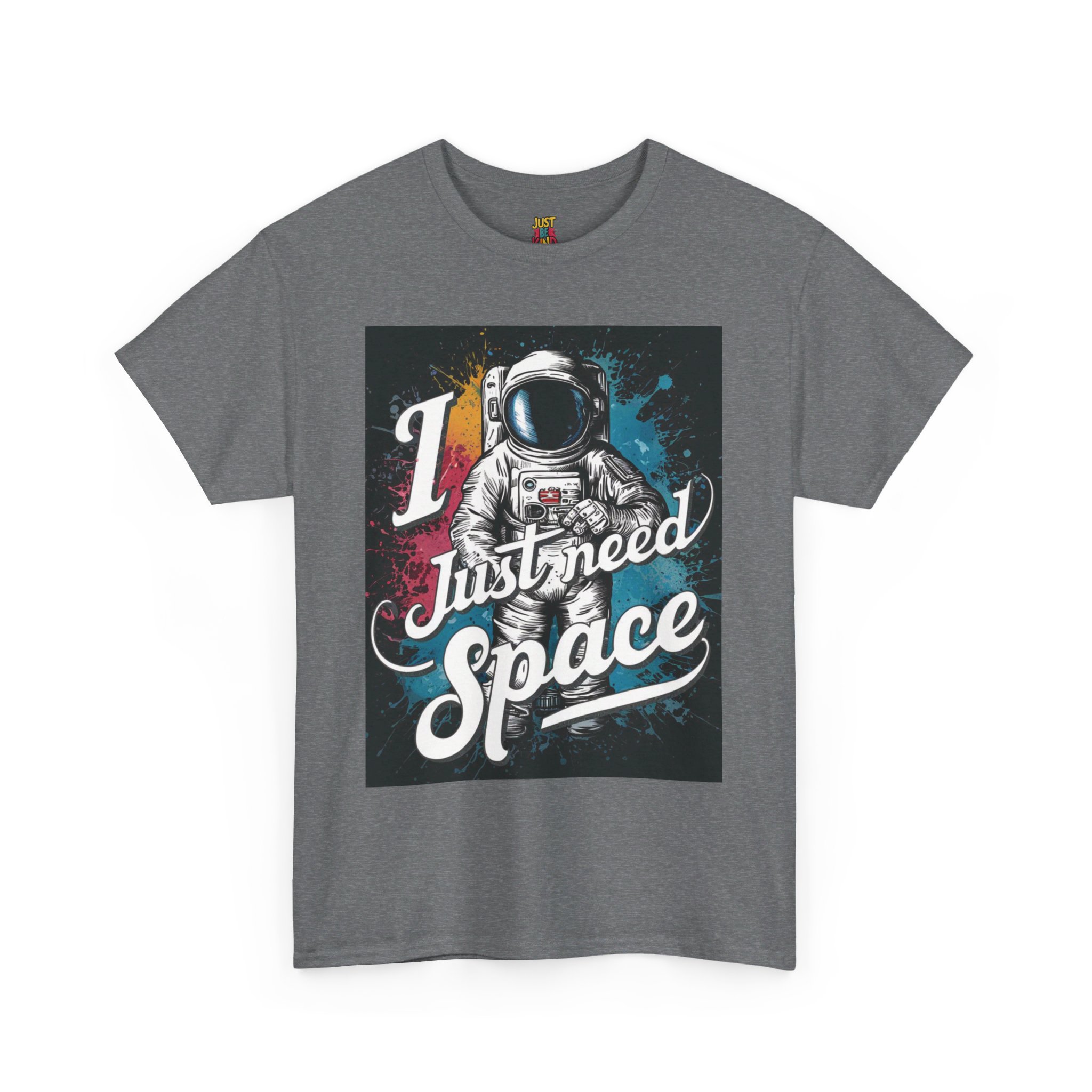 I Just Need Space - Unisex Heavy Cotton Tee - Image 7