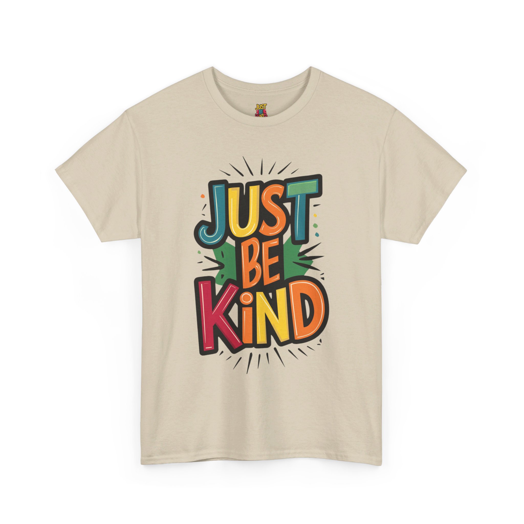Just Be Kind - Unisex Heavy Cotton Tee - Image 7