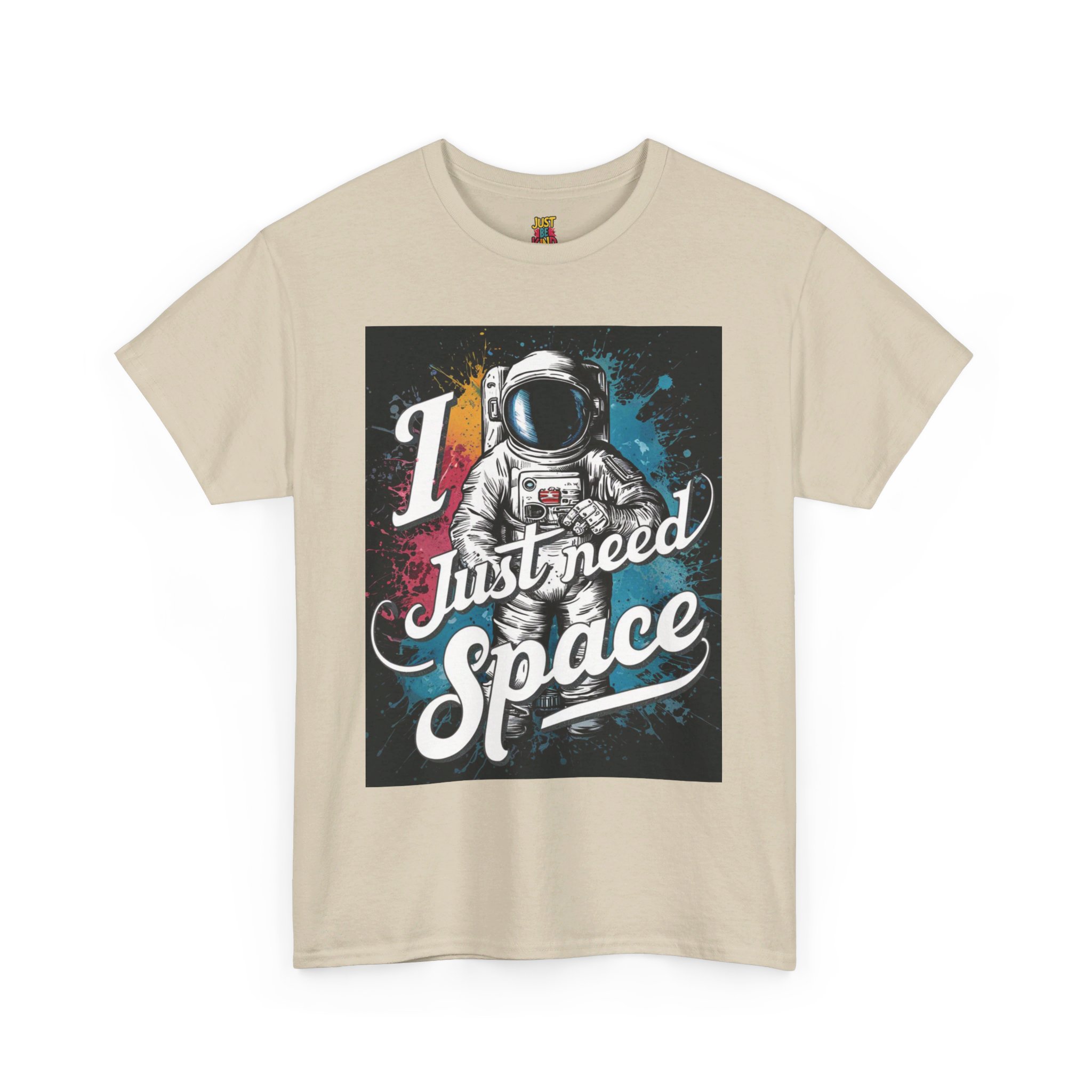 I Just Need Space - Unisex Heavy Cotton Tee - Image 6