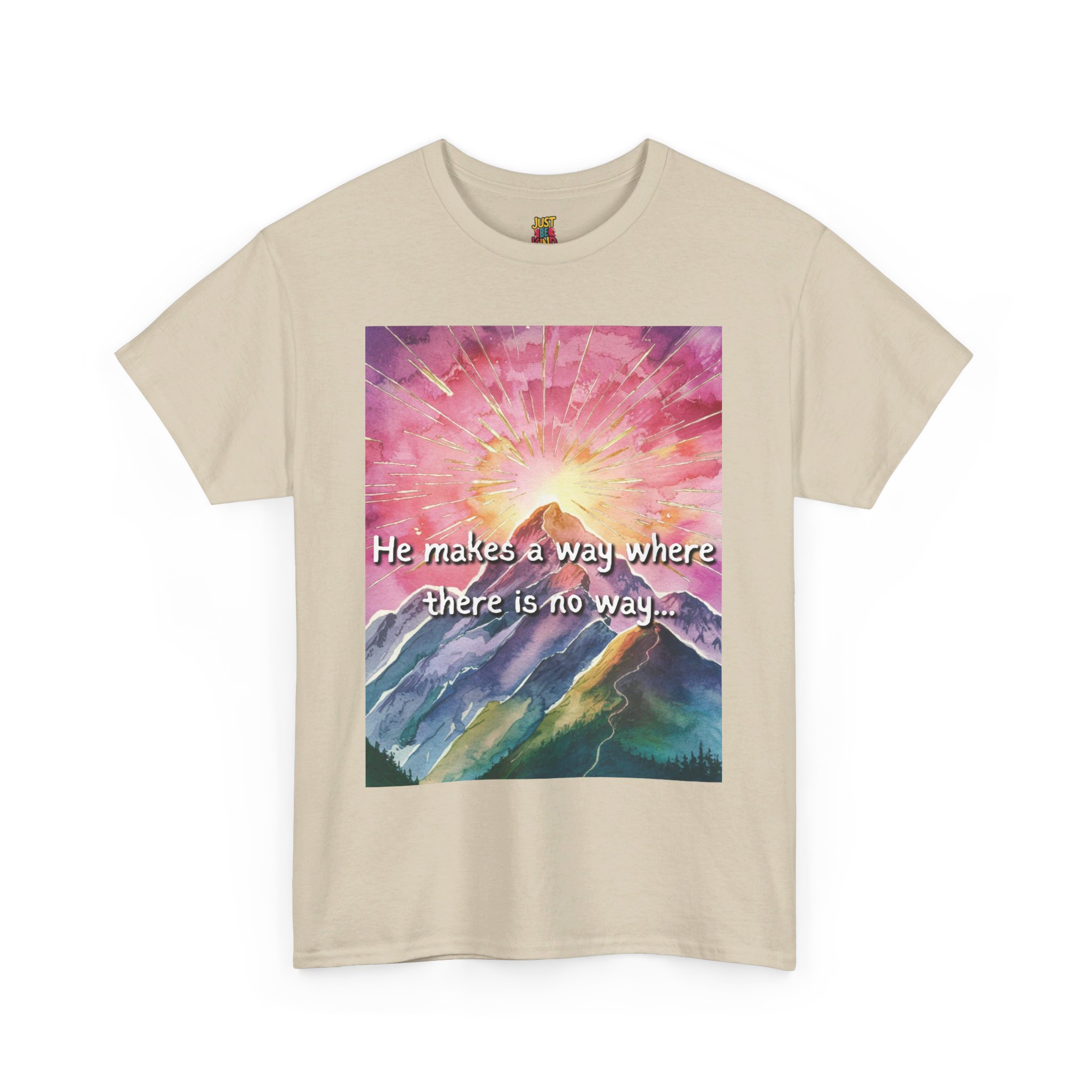 He Makes A Way - Unisex Heavy Cotton Tee - - Image 7