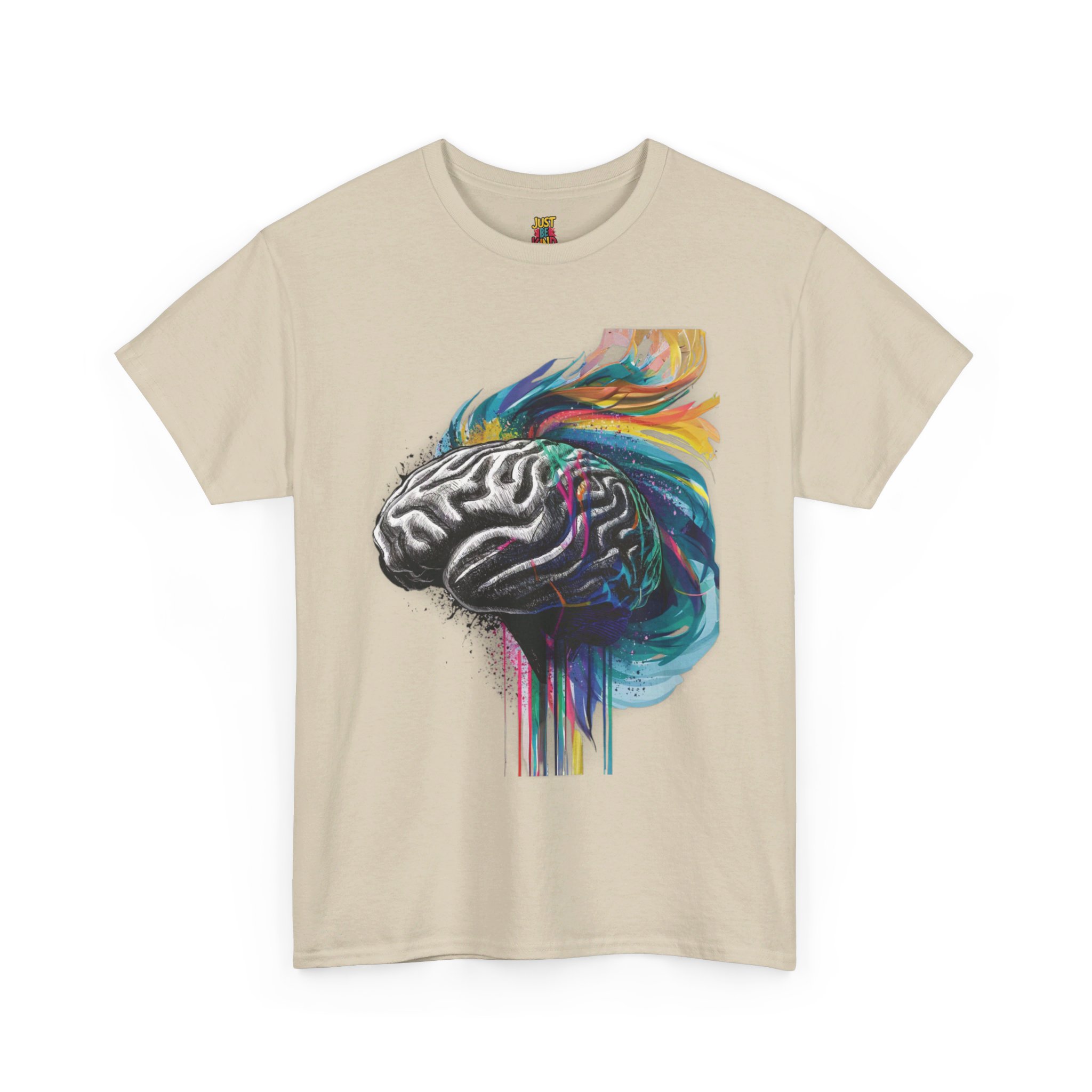 Brain Waves - Unisex Heavy Cotton Tee - Image 7