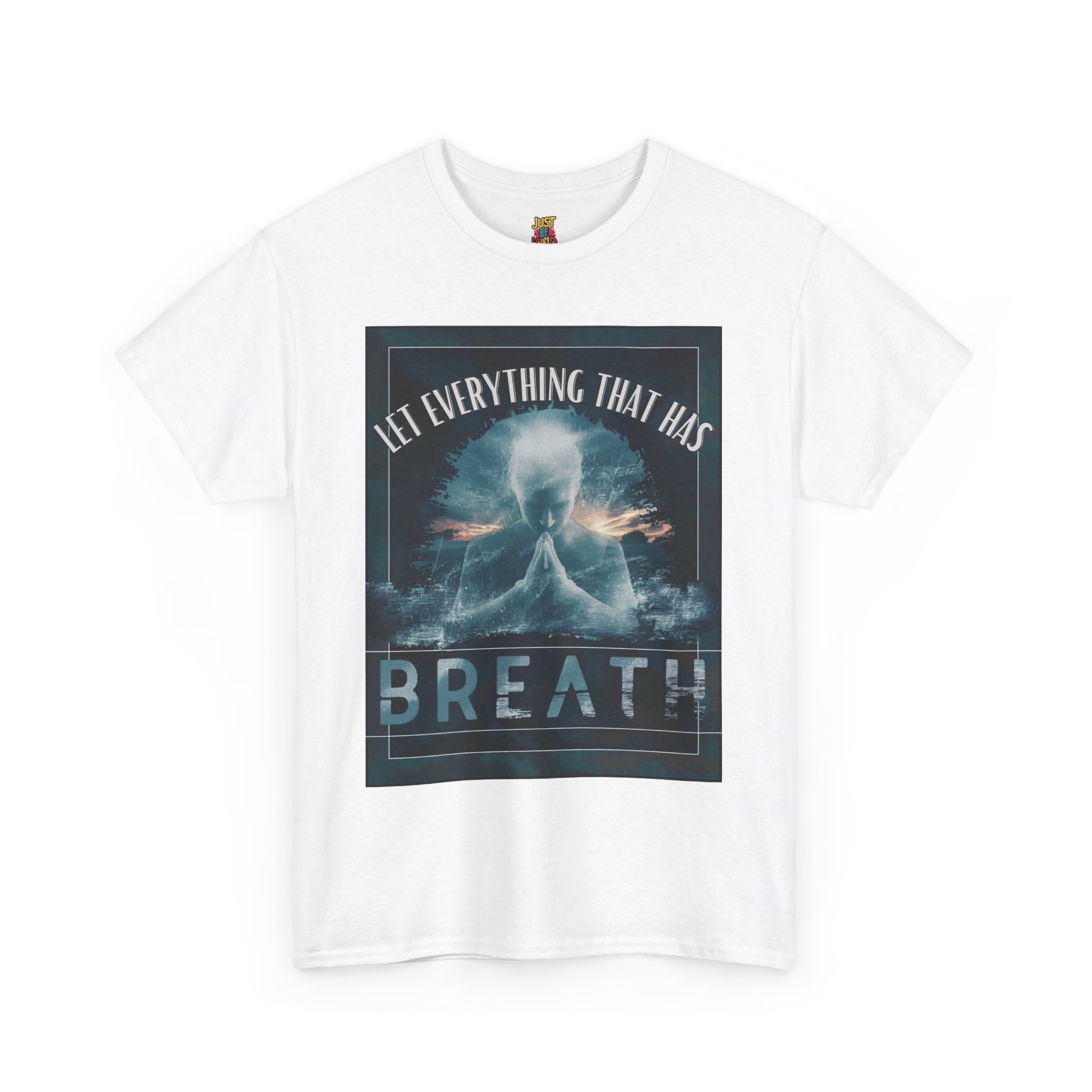 Let Everything That Has Breath (2 sided) - Unisex Heavy Cotton Tee - Image 8