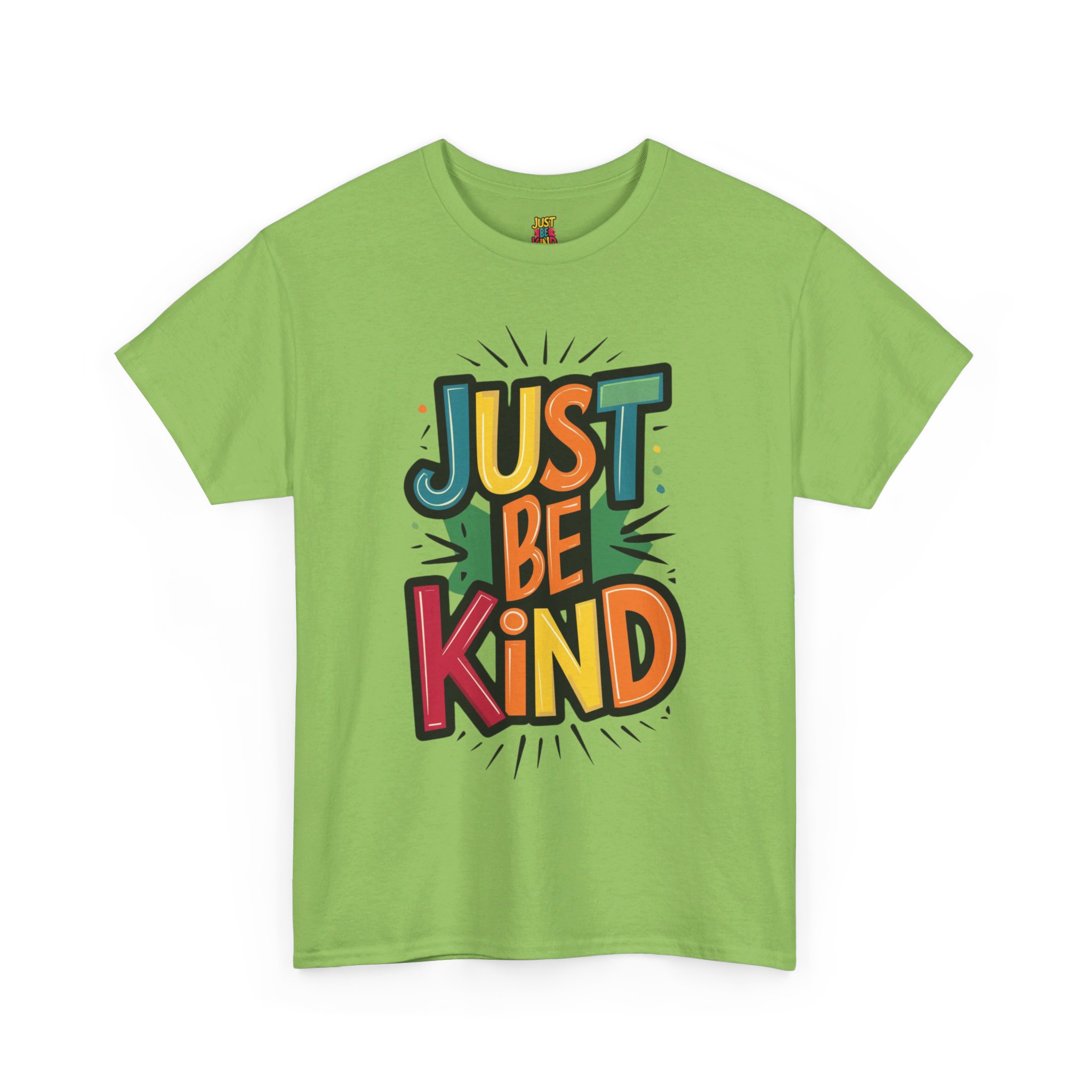 Just Be Kind - Unisex Heavy Cotton Tee - Image 9