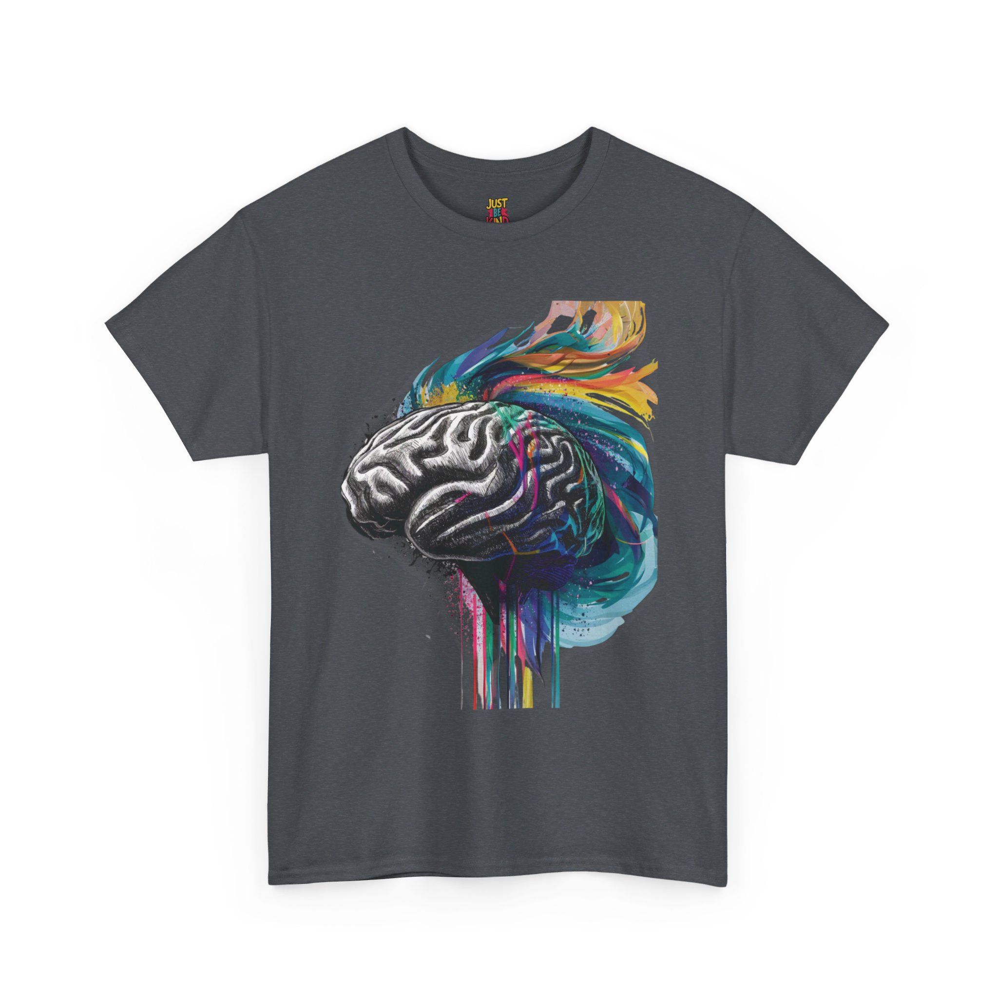 Brain Waves - Unisex Heavy Cotton Tee - Image 8