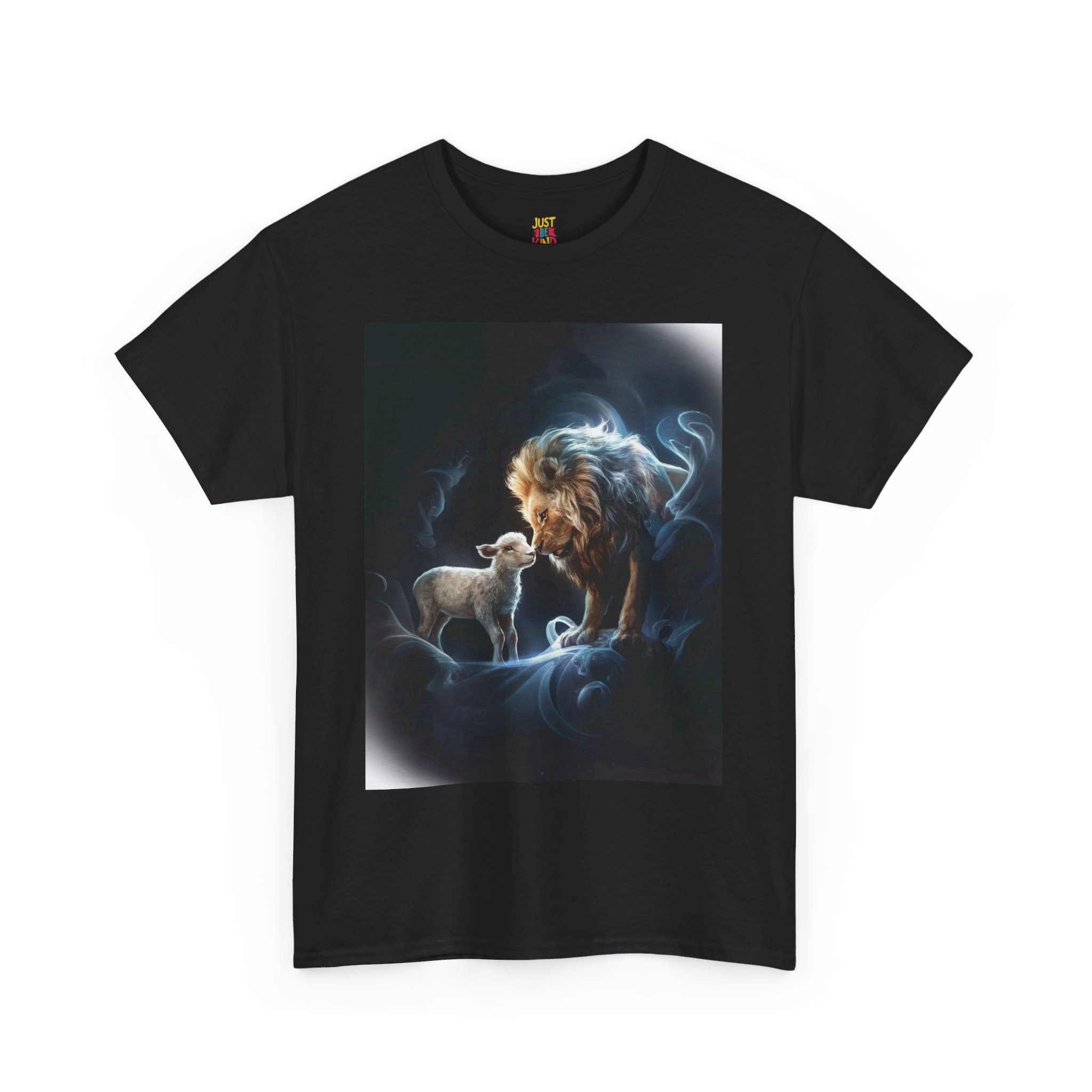 Lion and Lamb - Unisex Heavy Cotton Tee - Image 6