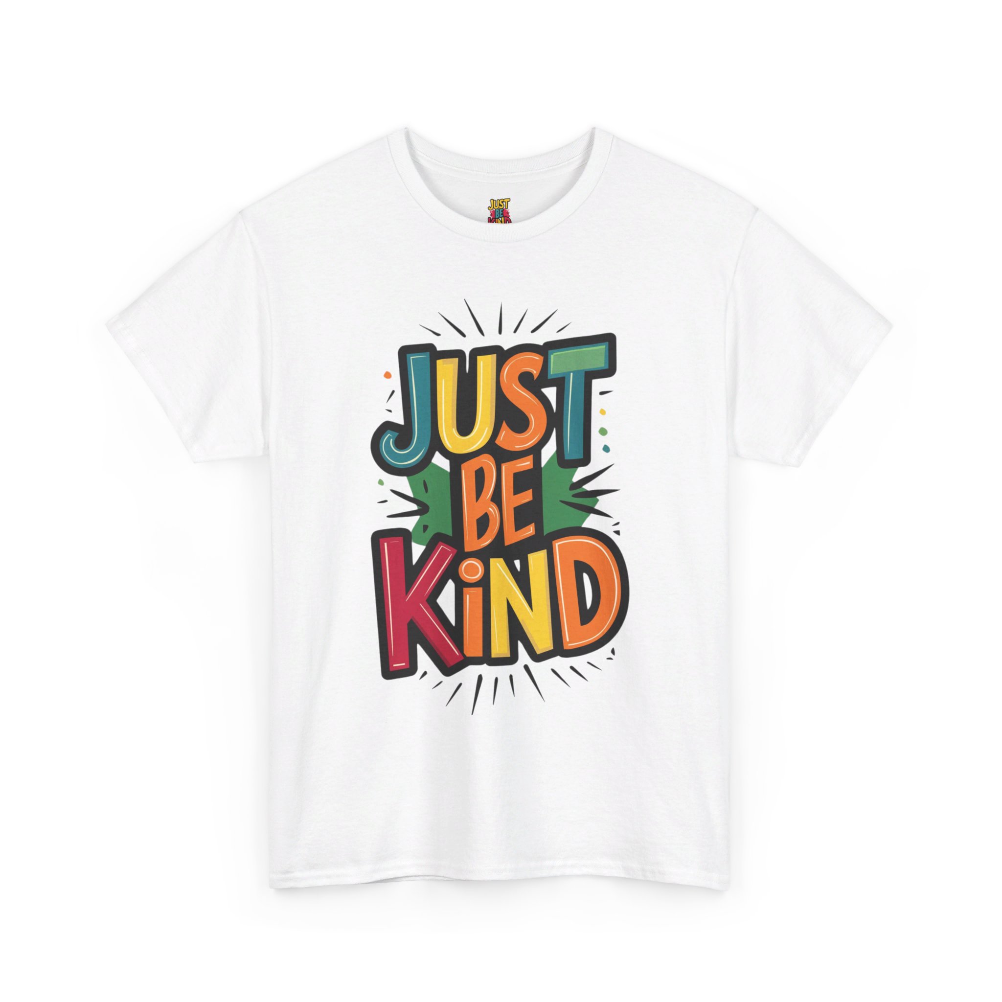 Just Be Kind - Unisex Heavy Cotton Tee - Image 6