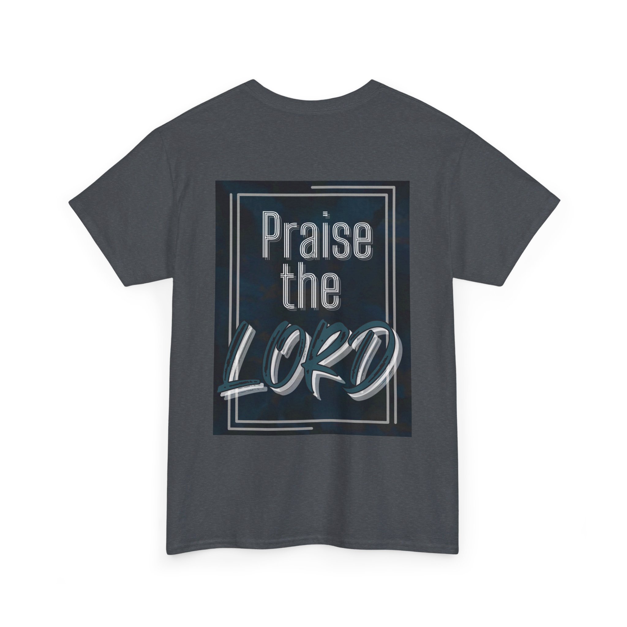 Let Everything That Has Breath (2 sided) - Unisex Heavy Cotton Tee - Image 11