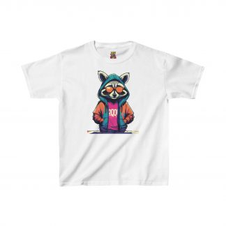 Chill Raccoon - Kids Heavy Cotton™ Tee