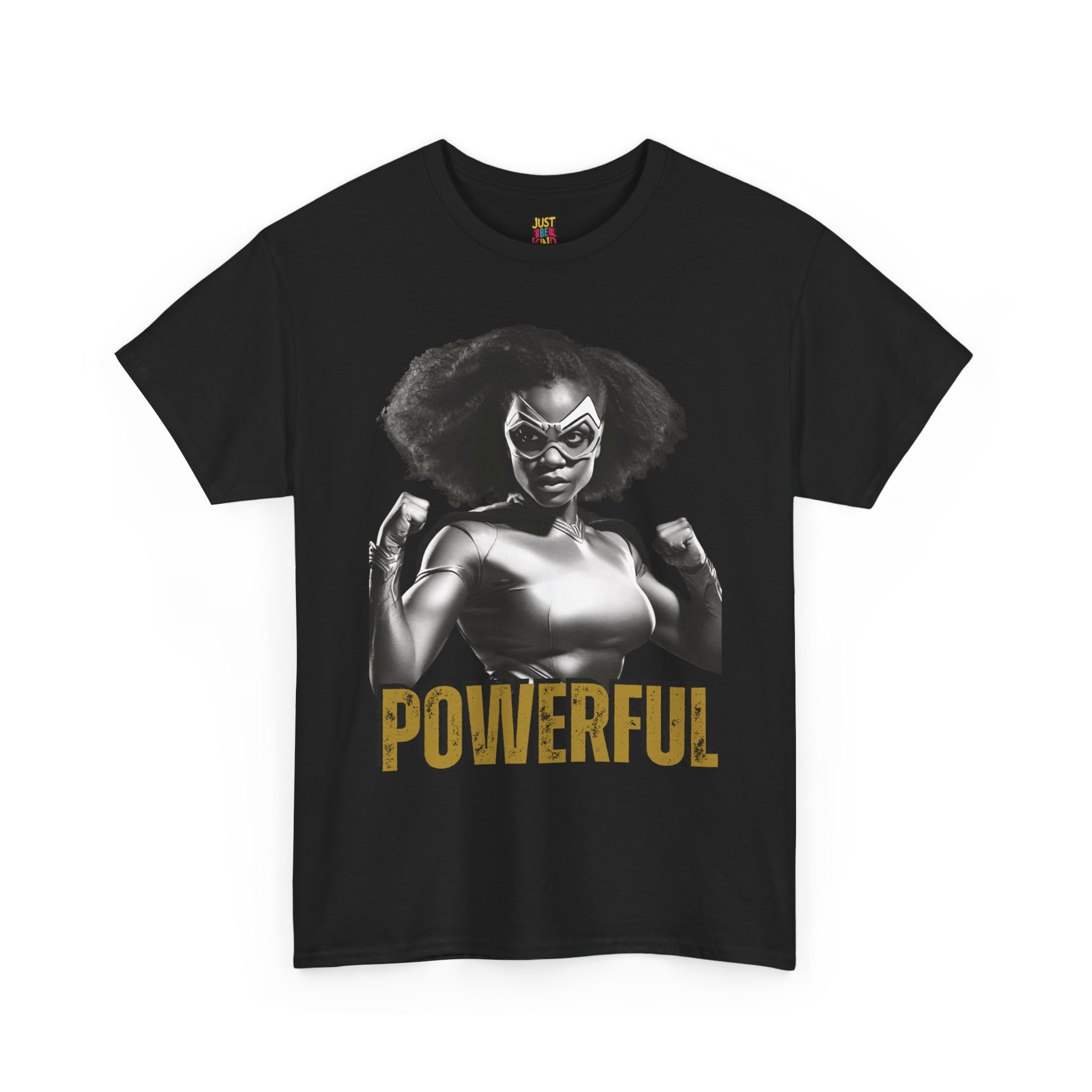 Powerful Super Hero - Unisex Heavy Cotton Tee - Image 7