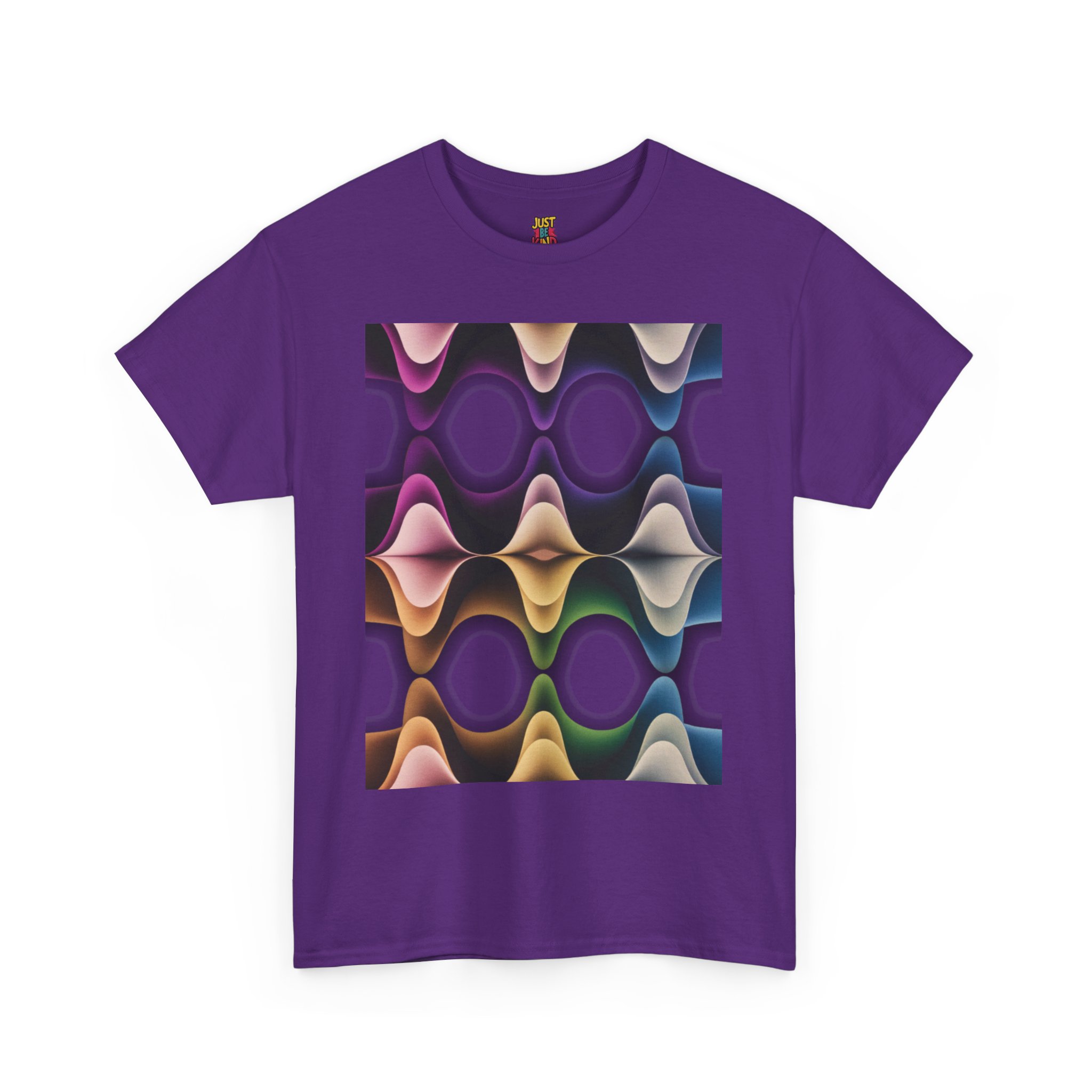 Slopes of Soundwaves - Unisex Heavy Cotton Tee - Image 6