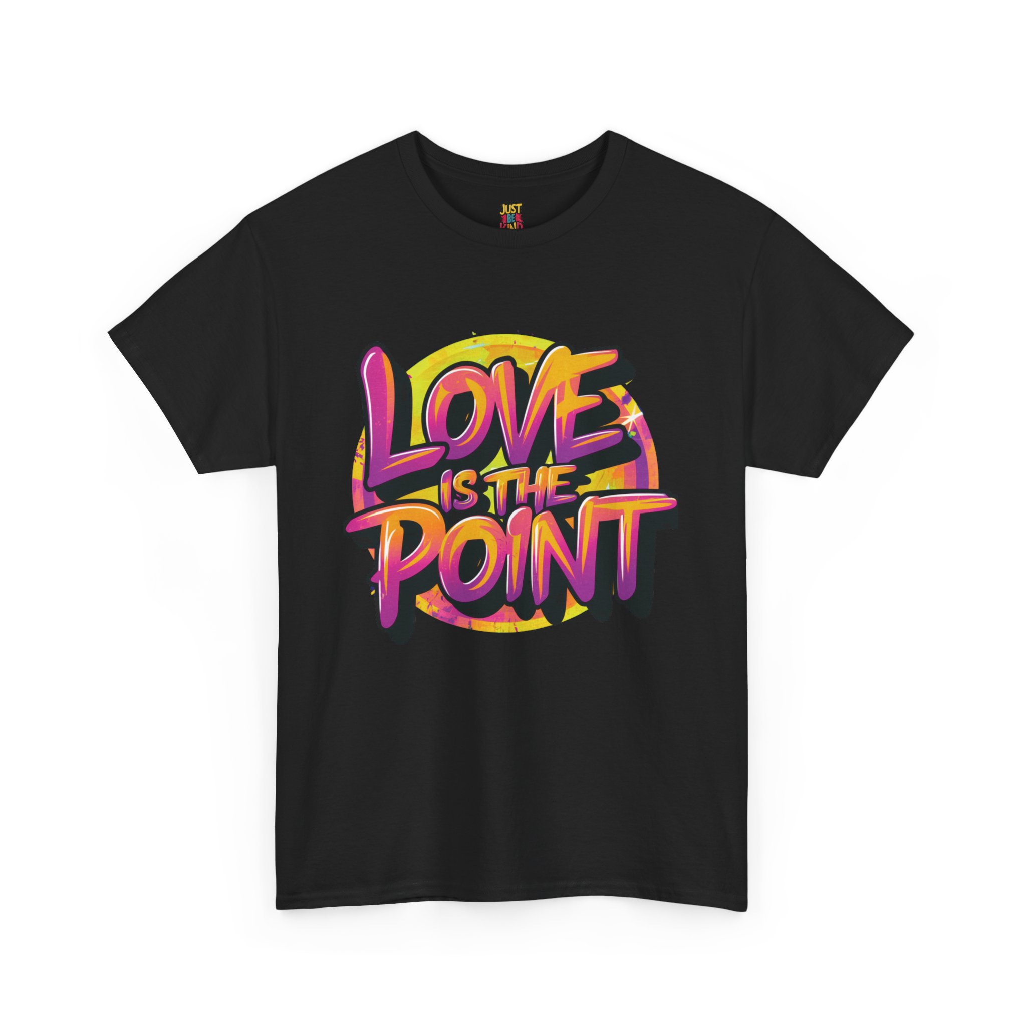 Love is the Point- Unisex Heavy Cotton Tee - Image 7