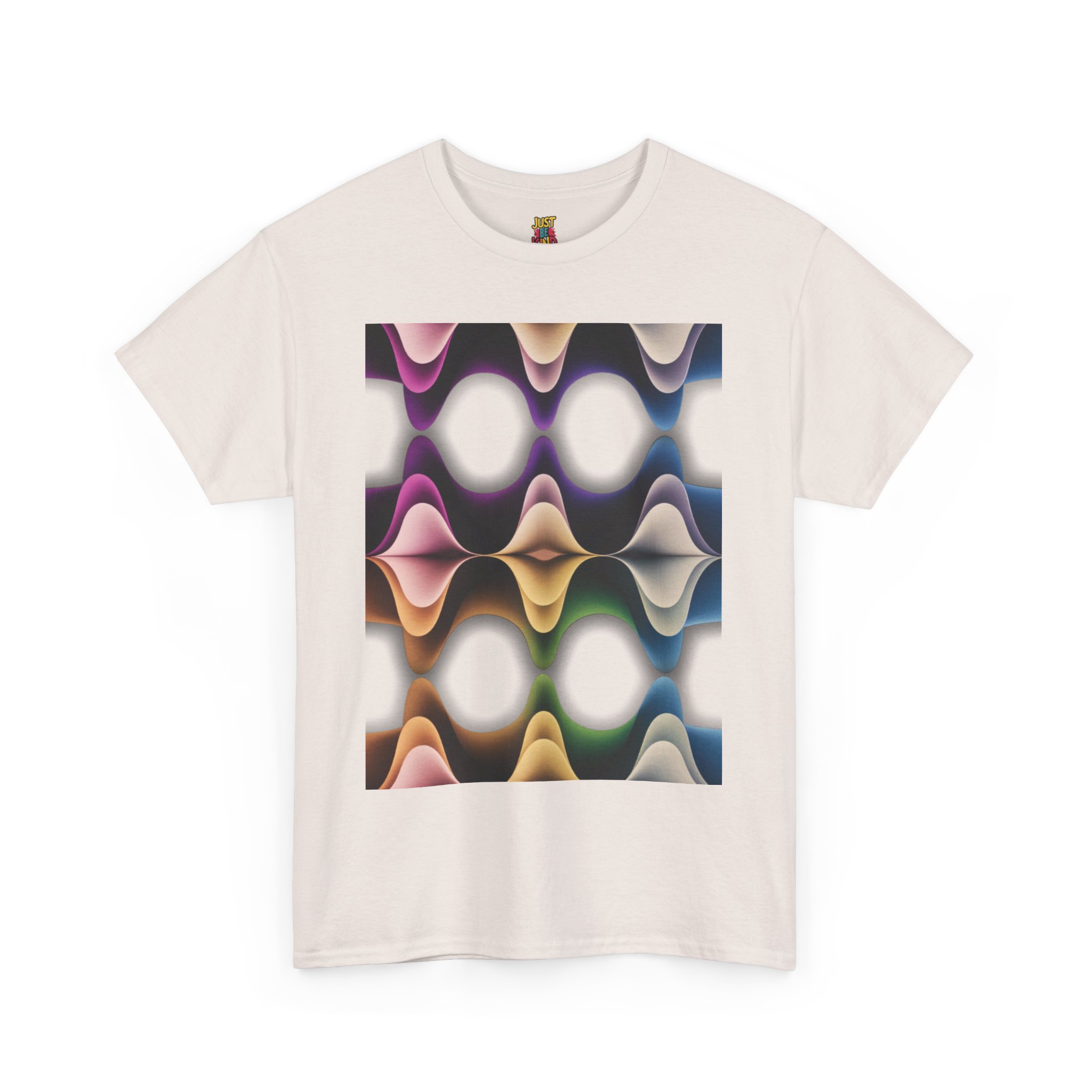 Slopes of Soundwaves - Unisex Heavy Cotton Tee - Image 9