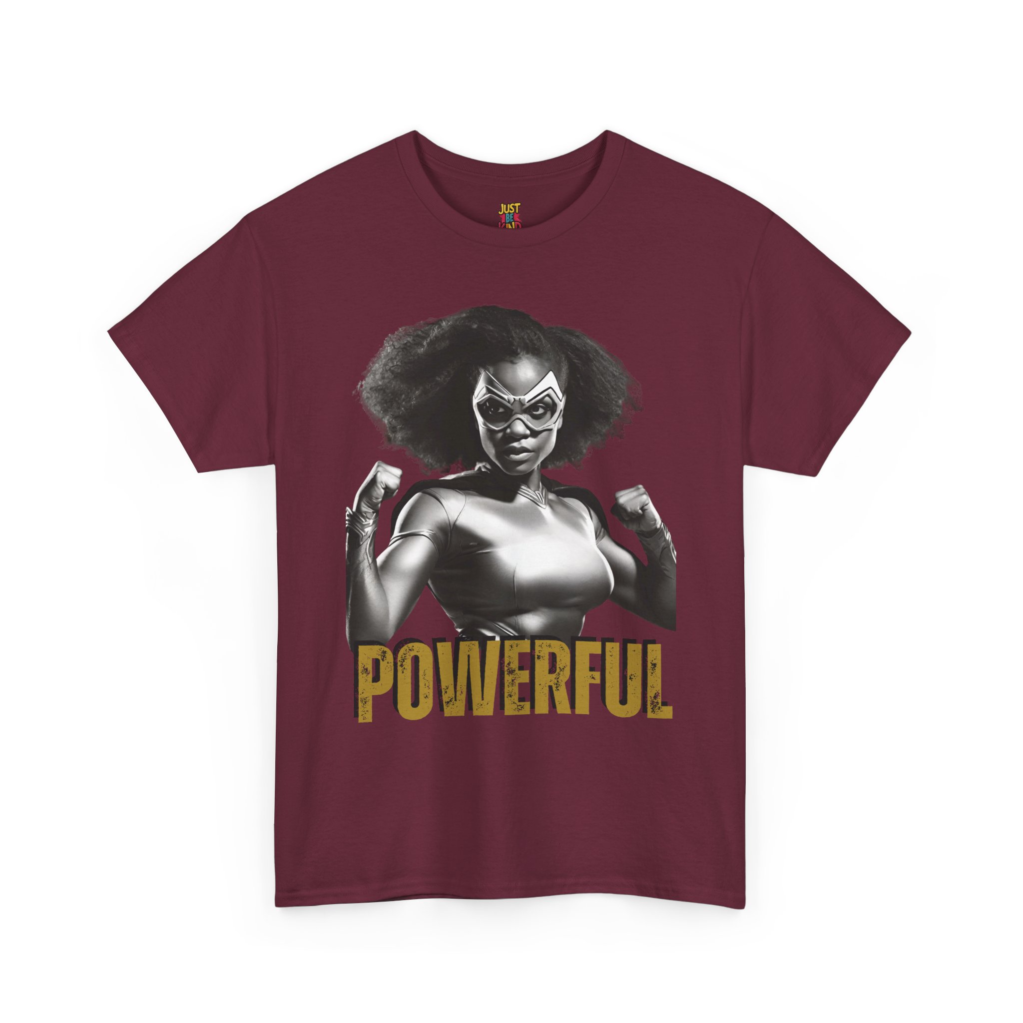 Powerful Super Hero - Unisex Heavy Cotton Tee - Image 9