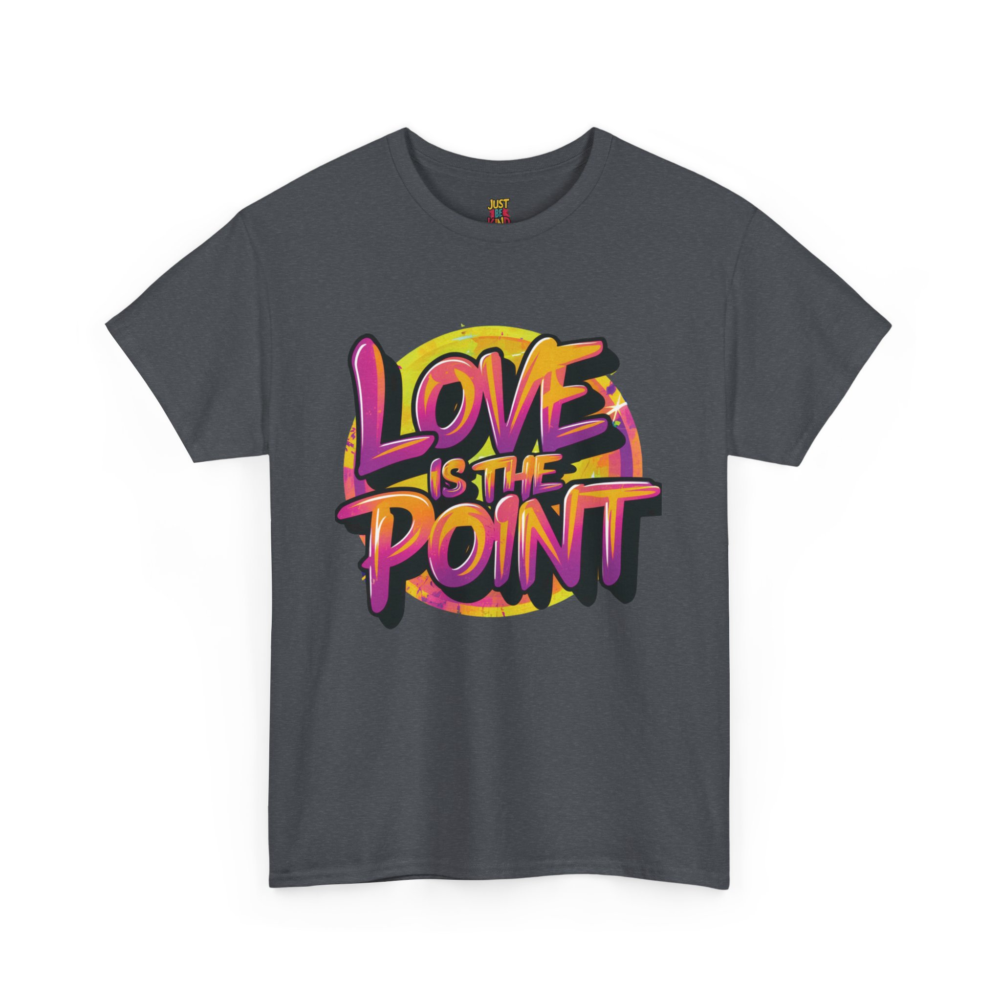 Love is the Point- Unisex Heavy Cotton Tee - Image 9