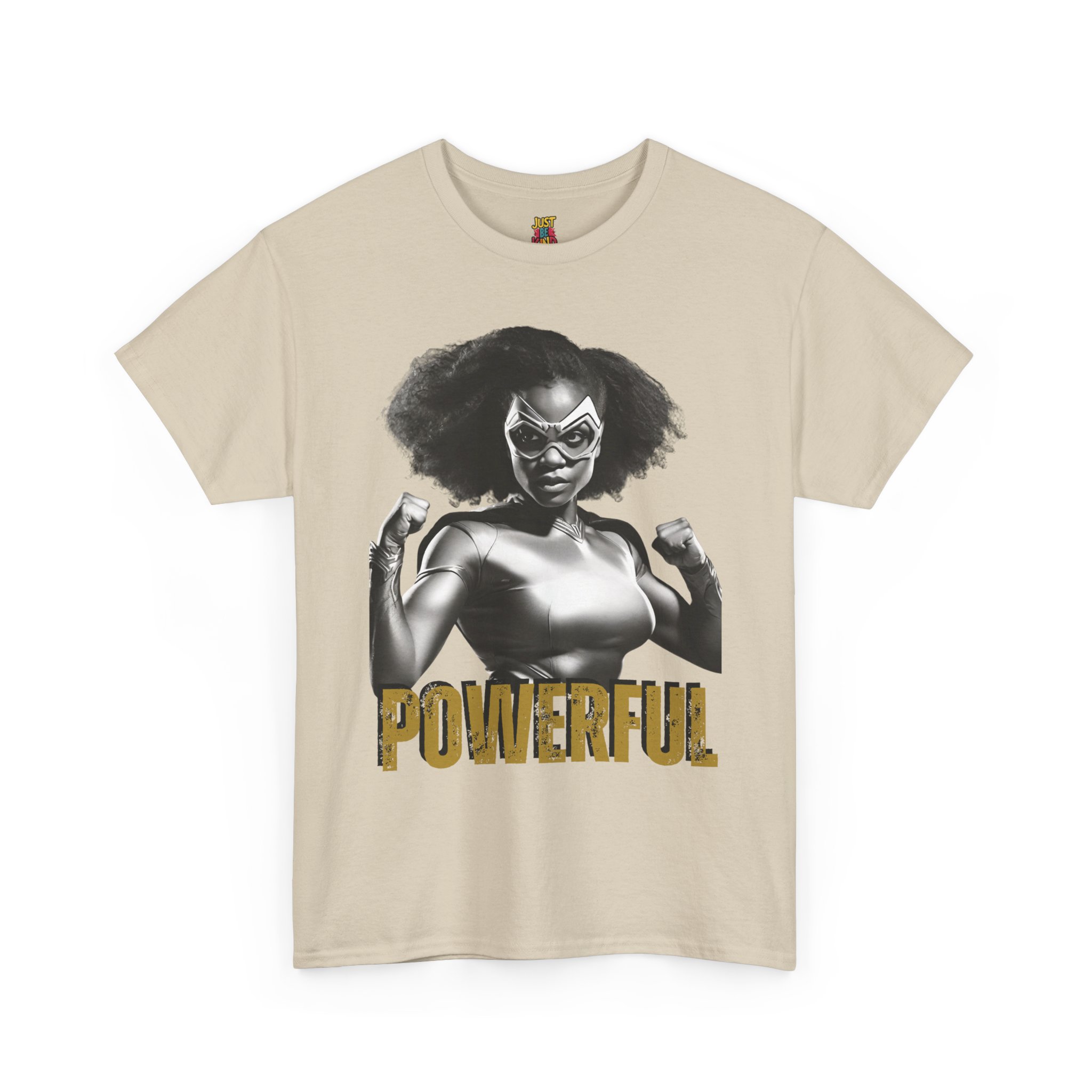 Powerful Super Hero - Unisex Heavy Cotton Tee - Image 8